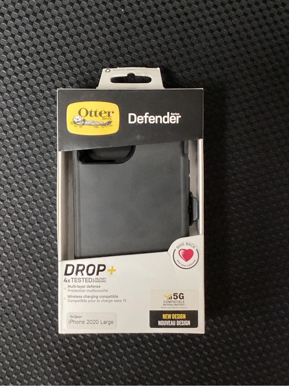 OtterBox Defender Series Black Protective iPhone Case